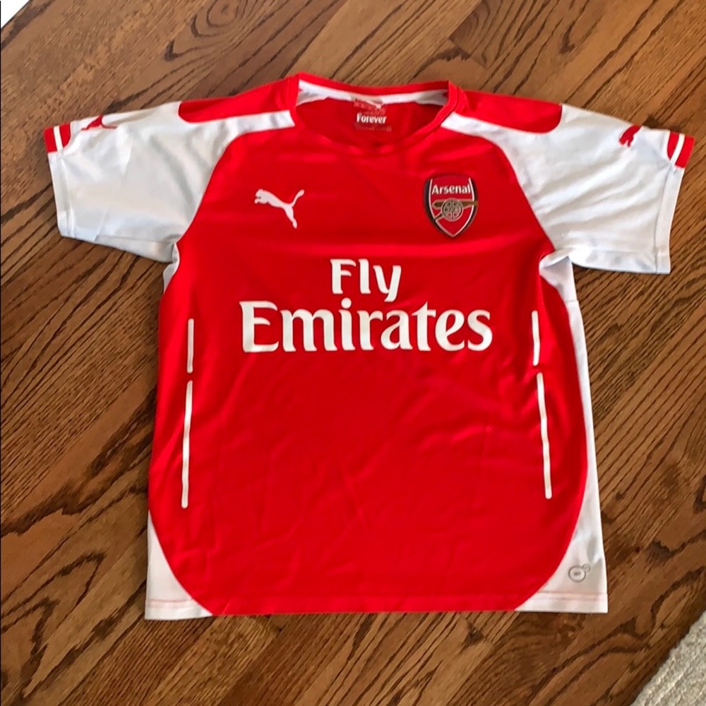 Boys youth XL Arsenal soccer jersey